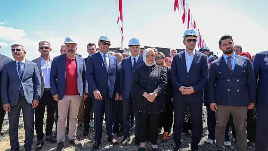 Düzce'de sanayi sitesinin 2 etabı için temeller atıldı