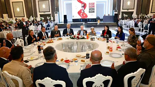 Şehit aileleri ve gazilerle anlamlı buluşma