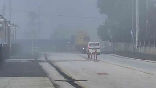 Düzce'de sis etkili oluyor