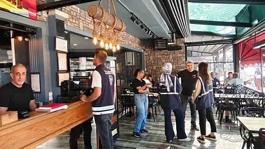 Düzce'de ticaret il müdürlüğü ve zabıta sahada