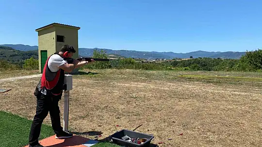 Düzce'de trap-skeet yarışması düzenlendi