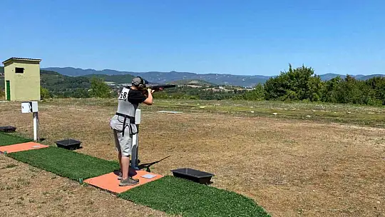 Düzce'de trap-skeet yarışması düzenlendi