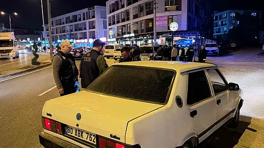 Üniversite bölgesinde huzur denetimi sıklaştırıldı