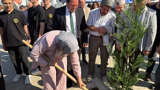 Düzce'de Yeşil Duvar Projesiyle 90 fidan toprakla buluştu