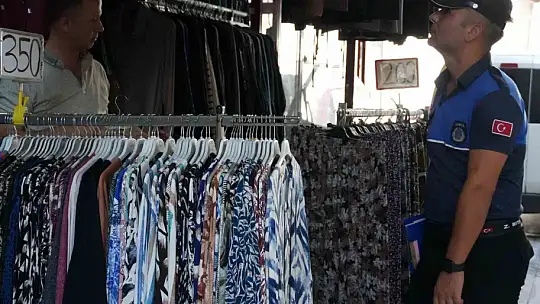 Düzce'de Zabıta ekipleri kaldırım işgaline geçit vermiyor