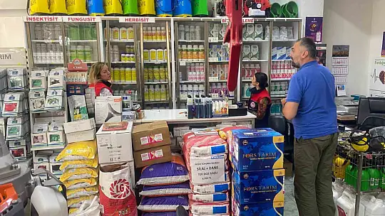 Düzce'de zirai ilaç bayilerine denetim
