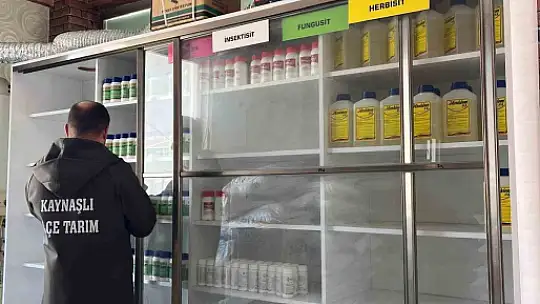 Düzce'de zirai ilaç bayilerine denetim