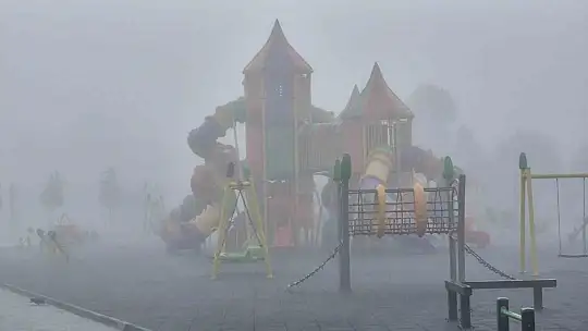 Düzce güne sisle uyandı