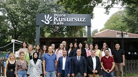 Düzce iş kulübü kurum ve kuruluşlarla diyalog sağlıyor