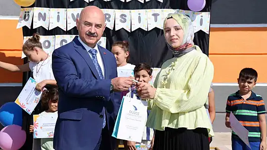 Düzce Üniversitesi Anaokulu Çocuk Kampüsü Kapanış Programı Gerçekleştirildi