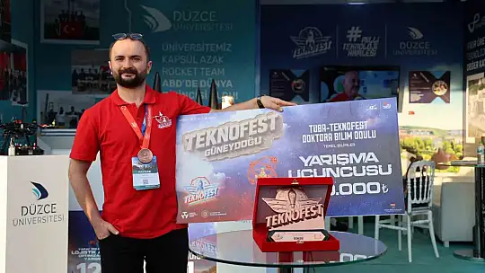 Düzce Üniversitesi beş alanda 5 ödülle