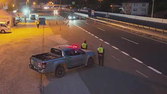 Düzce ve Bolu'da 32 noktada kontrol yapıldı