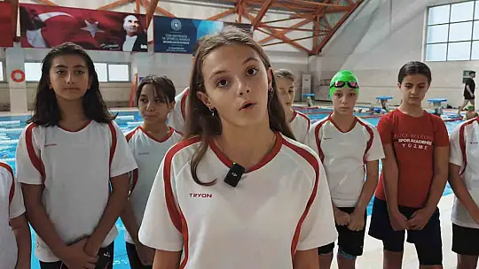 Düzceli yüzücülerin hedefi milli takım forması