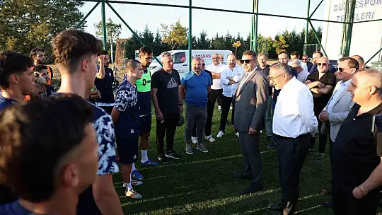 Düzcespor'a destek
