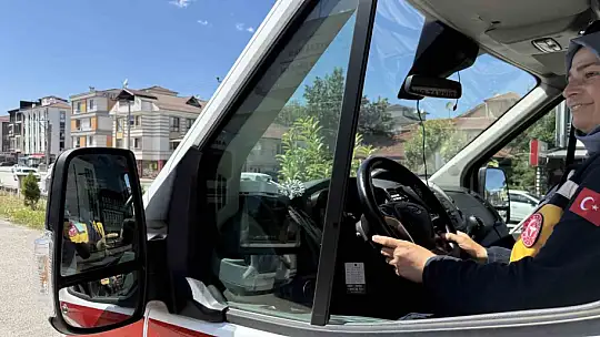 Eğitimin birincisi oldu, direksiyon başında hayat kurtarıyor