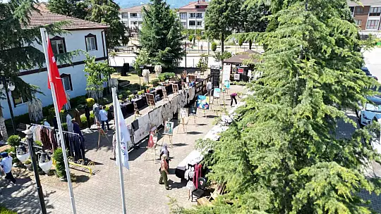 El emeği göz nuru eserler sergilendi