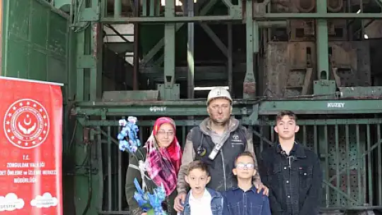 En güzel Babalar Günü: Ocaktan çıkıp ailelerine koştular