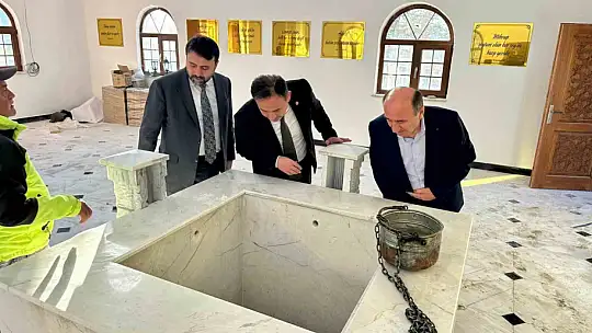 Eskipazar'da Sığırcık Suyu ve cami restorasyonunda sona gelindi