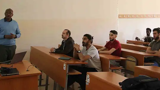 Etiyopya heyetinden KBÜ'ye akademik ziyaret