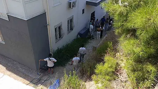 Evde unuttuğu anahtar sonu oldu
