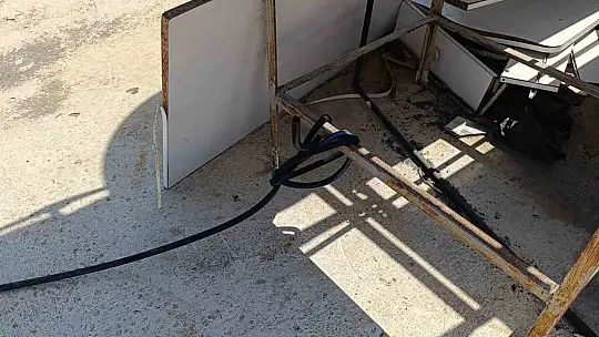 Evde unuttuğu anahtar sonu oldu