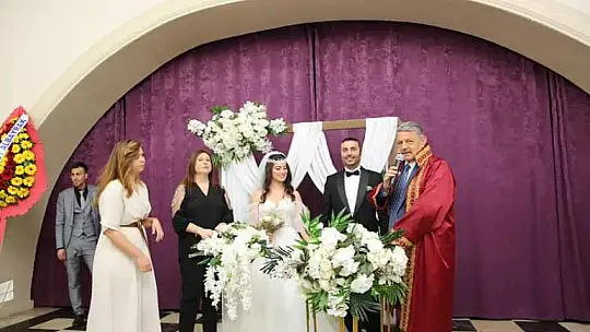 Dağ ve Vural ailelerinin mutlu günü