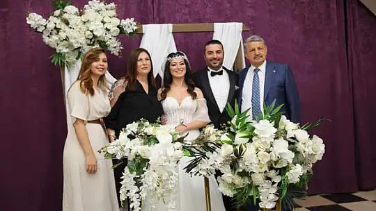 Dağ ve Vural ailelerinin mutlu günü