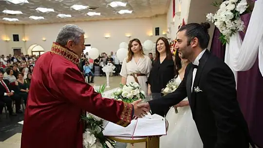 Dağ ve Vural ailelerinin mutlu günü