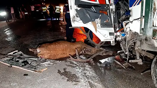 Feci kazada araçlar hurdaya döndü: 1 ölü, 1 yaralı