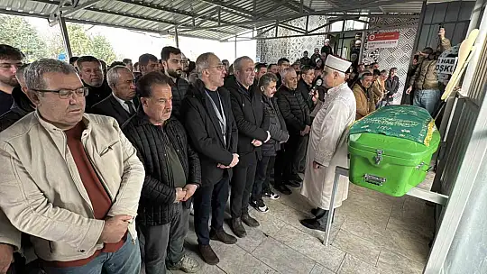 Feci kazada hayatını kaybeden emekli ormancı toprağa verildi