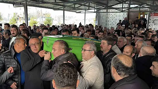 Feci kazada hayatını kaybeden emekli ormancı toprağa verildi