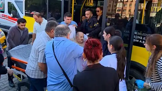 Fenalaşan yolcuyu hastaneye yetiştirdi