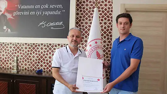 Film festivalinin sağlıkçılarına teşekkür