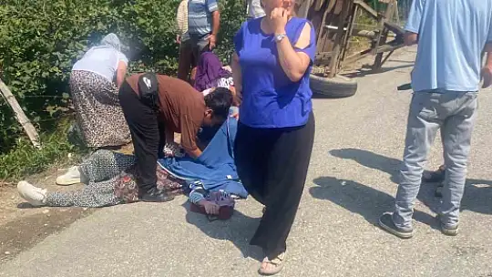 Fındık işçilerini taşıyan traktör devrildi: 8 yaralı
