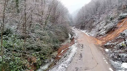 Fındıklıaksu köyünde heyelanların ardı arkası kesilmiyor