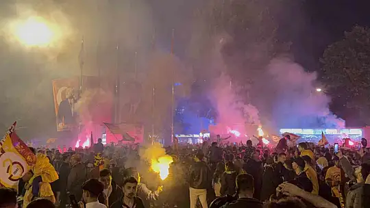 Galatasaray'ın şampiyonluğunda dikkat çeken kutlama