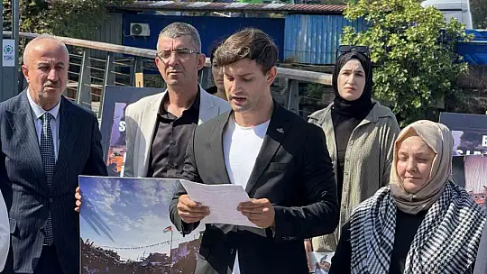 Gazzeli çocuklar için boş sıralar etkinliği yapıldı