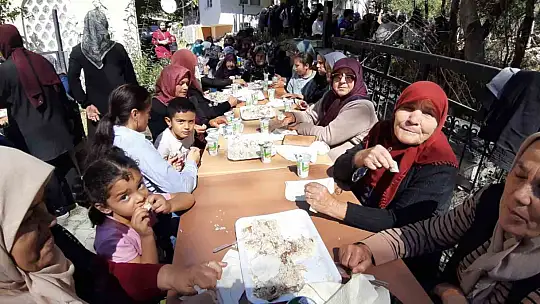 150 kilo pirinç ve 200 kilo et kullanıldı