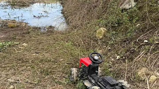 Geriye sadece oyuncağı kaldı