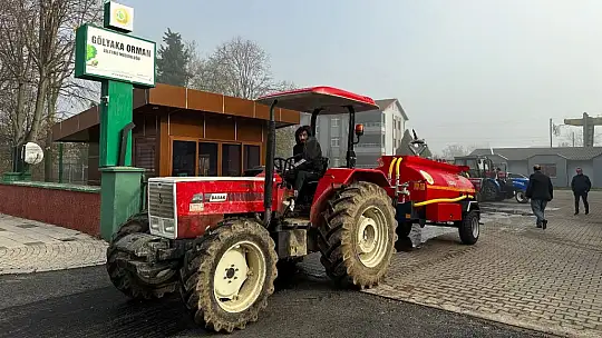 Gölyaka'da köylülere su tankeri