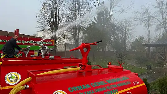 Gölyaka'da köylülere su tankeri