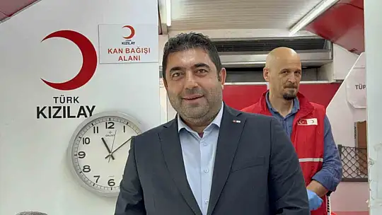 Görme engelli eski Milletvekili Ayva, Düzce'de kan bağışı çağrısında bulundu