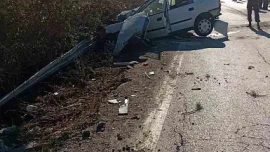 Göynük'te feci kaza: 1 ölü