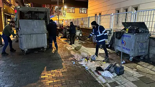 Günlük 210 ton evsel, 70 ton iri hacimli atık toplanıyor