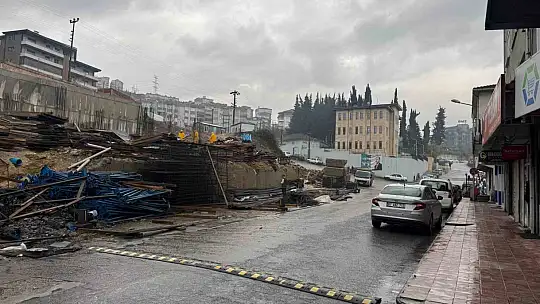 Güvenlik önlemi almadan çalışan işçiler korkuttu