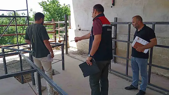 Hayvan pazarında sıkı denetim