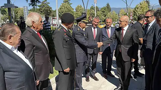 Hazine ve Maliye Bakanı Mehmet Şimşek Bolu'ya geldi