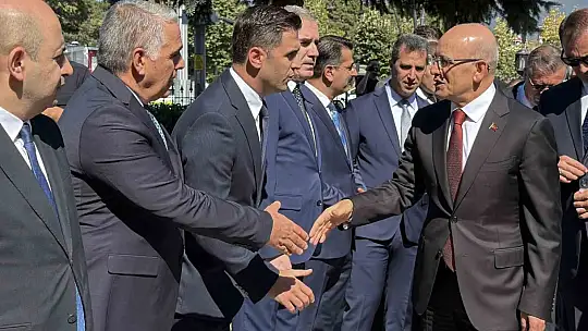 Hazine ve Maliye Bakanı Mehmet Şimşek Bolu'ya geldi