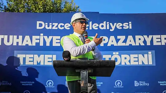 Hem fuar alanı hem tuhafiyeciler için pazaryeri olacak