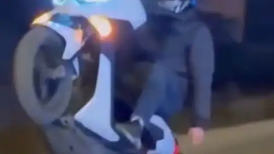 Hem motorundan hem de ehliyetinden oldu